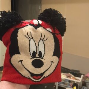 Disney Minnie Mouse kids hat/glove set
